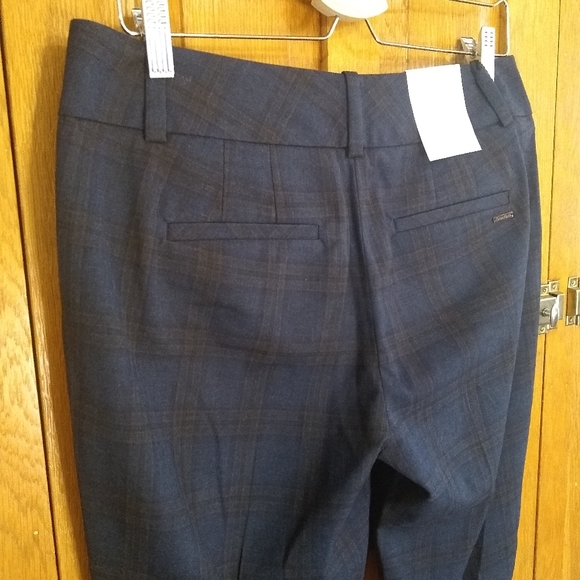 Calvin Klein dark plaid modern ankle pant - Picture 6 of 10